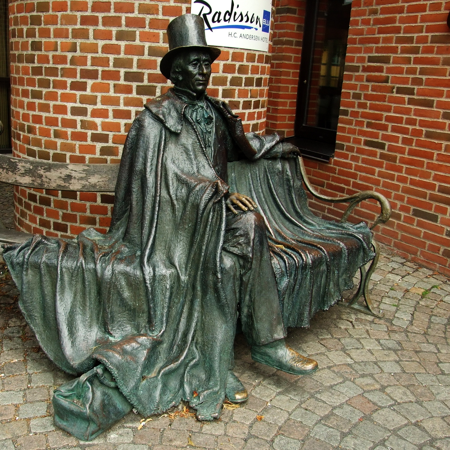 pomnik H. Ch. Andersena w Odense
