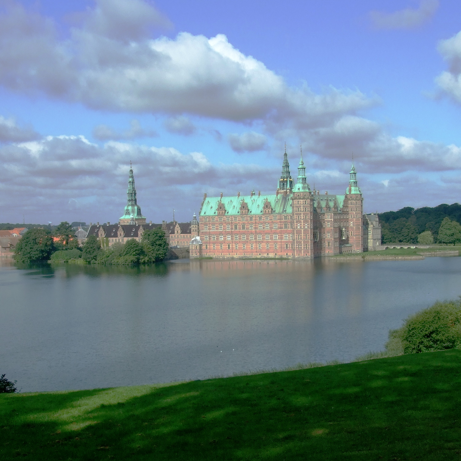zamek Frederiksborg w Hillerød